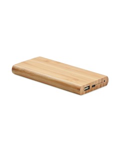 Power bank in bamboo da 6000mAh