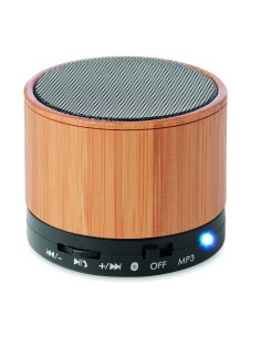 Speaker wireless in bamboo