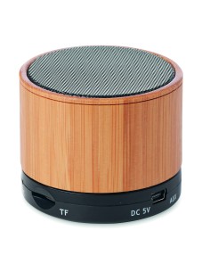 Speaker wireless in bamboo