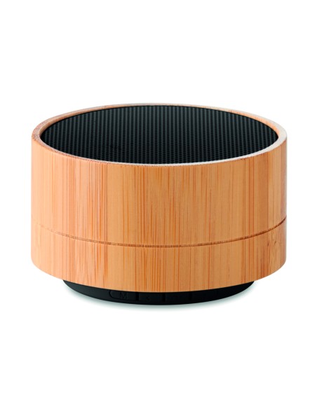 Speaker wireless in bamboo