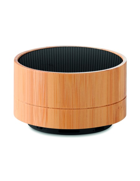 Speaker wireless in bamboo