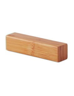 Power bank in bamboo