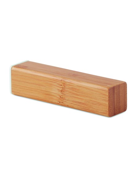 Power bank in bamboo