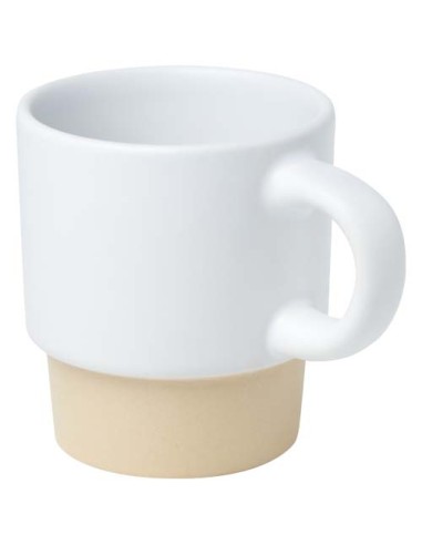 Tazza per caffè espresso impilabile con fondo in argilla da 130 ml Olympia