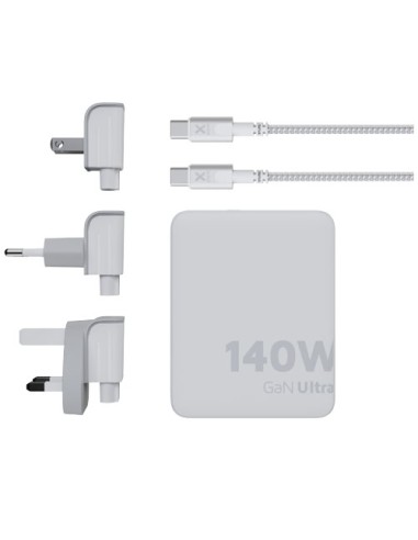 Caricabatterie da viaggio da 14 0W con cavo USB-C PD da 240 W Xtorm XVC2140 GaN Ultra