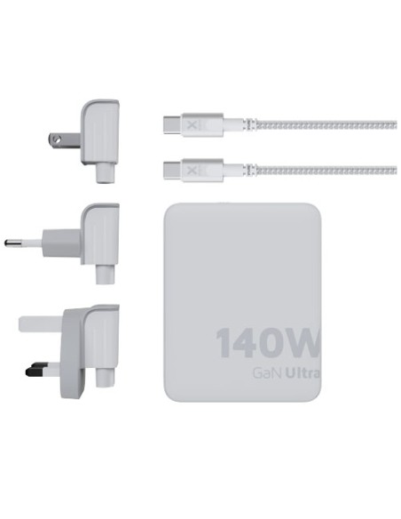 Caricabatterie da viaggio da 14 0W con cavo USB-C PD da 240 W Xtorm XVC2140 GaN Ultra