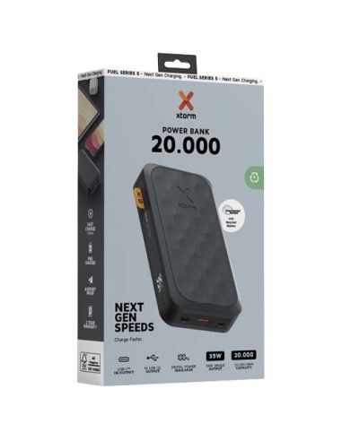 Power bank da 20.000 mAh e 35 W Xtorm FS520 Serie Fuel
