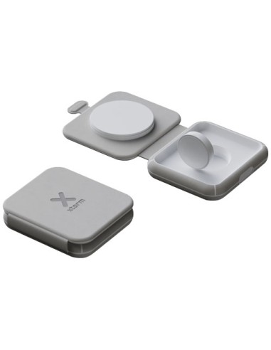 Caricabatterie da viaggio wireless 2 in 1 pieghevole da 15 W Xtorm XWF21