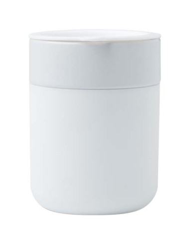 Bicchiere in ceramica con involucro in silicone e coperchio in plastica da 330 ml Java