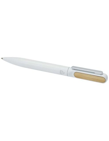 Penna a sfera in alluminio riciclato Blanca (inchiostro nero)