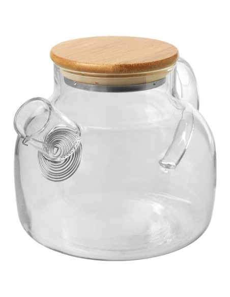 Teiera con colino e coperchio in bambù Zen