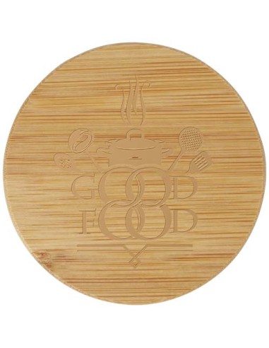 Teiera con colino e coperchio in bambù Zen