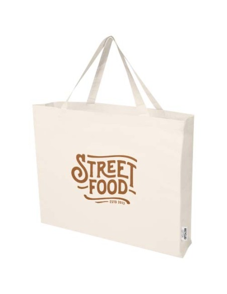 Tote bag in cotone riciclato certificato GRS da 220 g/m² Odessa 40L