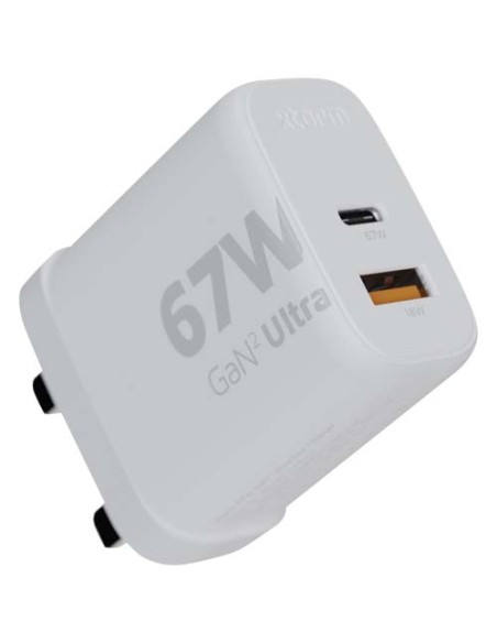 Caricabatterie da parete da 67 W con spina UK Xtorm XEC067G GaN² Ultra 