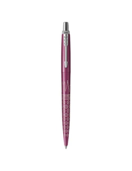 Penna a sfera Parker Jotter SE Global Icons (inchiostro blu)
