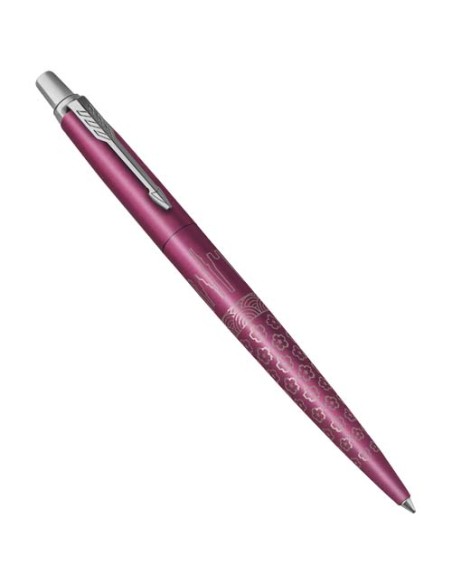 Penna a sfera Parker Jotter SE Global Icons (inchiostro blu)