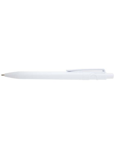 Penna a sfera in plastica riciclata Unica (inchiostro blu)