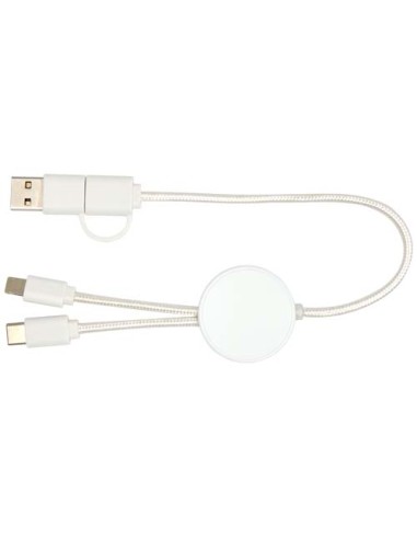 Cavo 5-in-1 in plastica riciclata da 30 cm per la sincronizzazione dei dati e la ricarica rapida da 27 W Citala