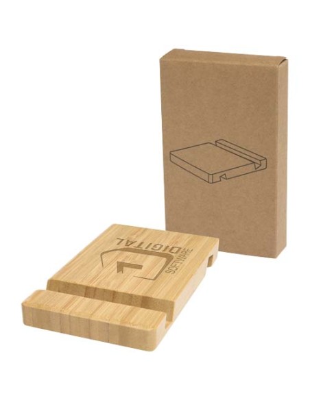 Supporto per tablet e telefono a 2 angoli in bambù Bubup