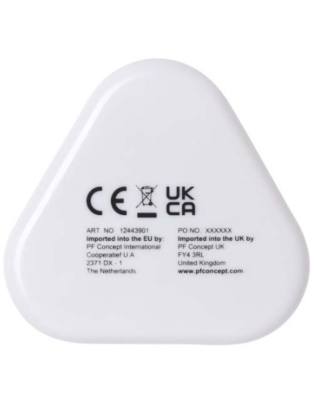 Auricolari con astuccio in plastica riciclata Rebel