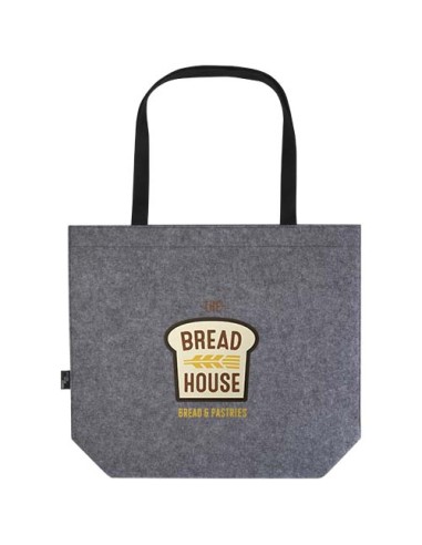 Tote bag a soffietto in feltro riciclato certificato GRS Felta - 20L