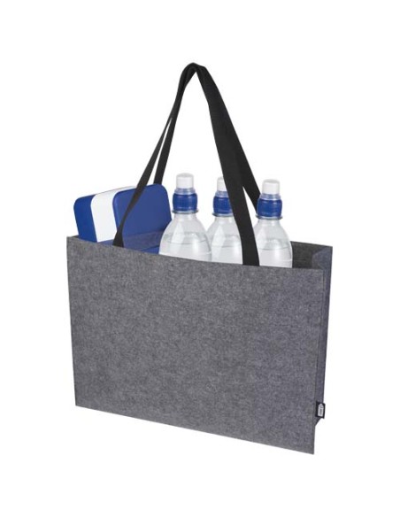Tote bag a soffietto in feltro riciclato certificato GRS Felta - 20L