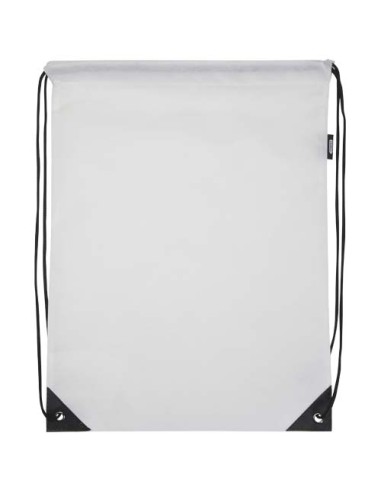 Borsa con coulisse in tessuto non tessuto riciclato certificato GRS Evergreen - 5L