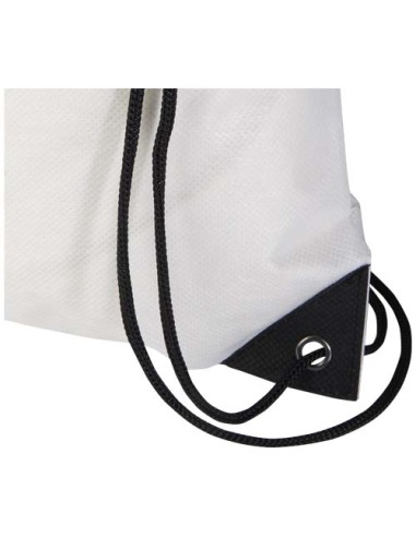 Borsa con coulisse in tessuto non tessuto riciclato certificato GRS Evergreen - 5L