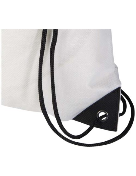 Borsa con coulisse in tessuto non tessuto riciclato certificato GRS Evergreen - 5L