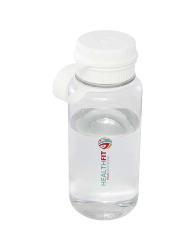 Borraccia sportiva da 900 ml in PET riciclato certificato RCS con coperchio multifunzione Ryder 