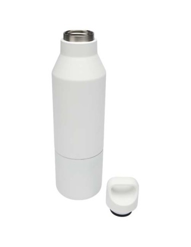 Borraccia termica da 600 ml in acciaio inox riciclato certificato RCS con tazza da 300 ml Odessy