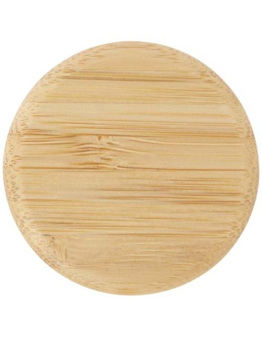 Borraccia in vetro da 500 ml con manico in silicone e coperchio in bambù Porto 