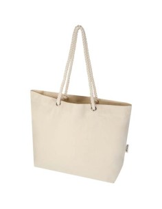 Tote bag da spiaggia in materiale riciclato certificato GRS 270 g/m² Florida