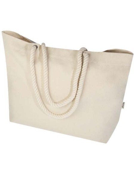 Tote bag da spiaggia in materiale riciclato certificato GRS 270 g/m² Florida