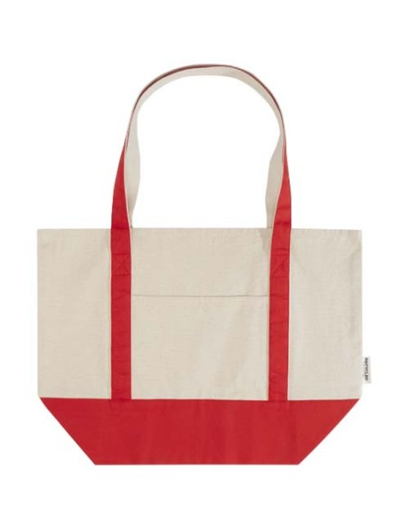 Tote bag in cotone riciclato certificato GRS da 320 g/m² Sam