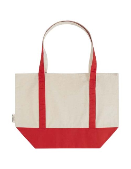 Tote bag in cotone riciclato certificato GRS da 320 g/m² Sam