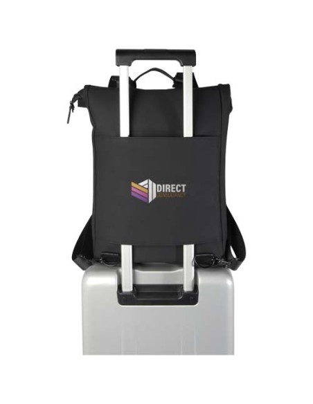Zaino roll-top per portatile da 15,6" riciclato certificato GRS da 12 litri Turner