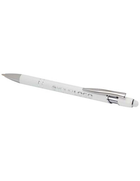 Penna a sfera con finitura argento Kish 