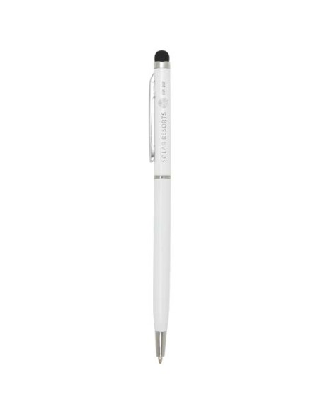 Penna a sfera in alluminio con stylus Ore (inchiostro blu)