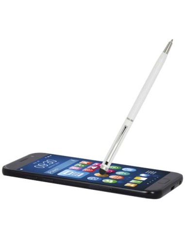 Penna a sfera in alluminio con stylus Ore (inchiostro blu)