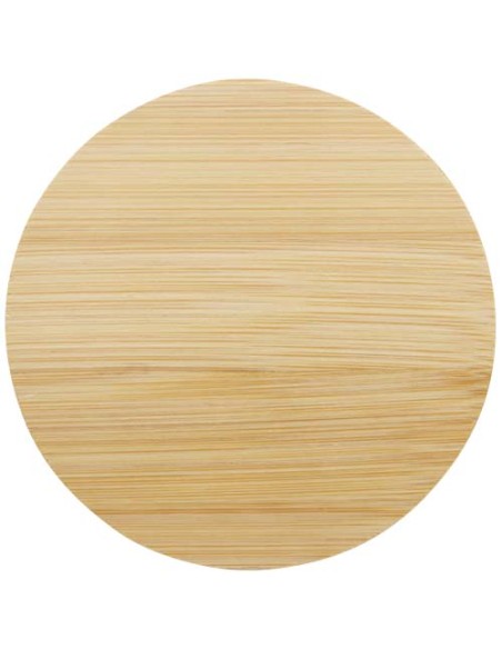 Tazza in vetro da 250 ml con coperchio in bambù Lenora