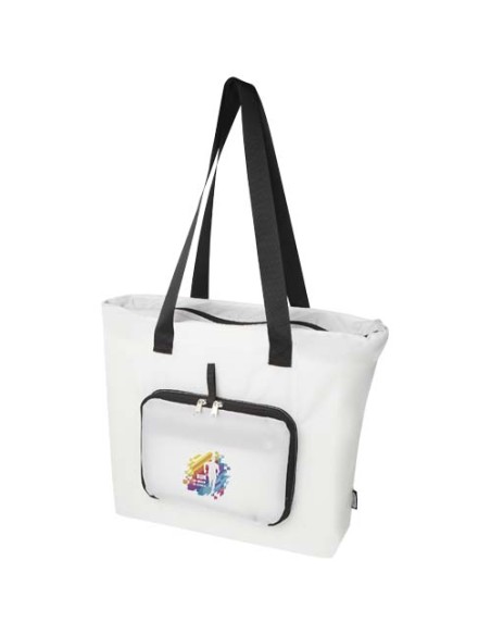 Tote bag pieghevole in PET riciclato da 12 litri EcoFold
