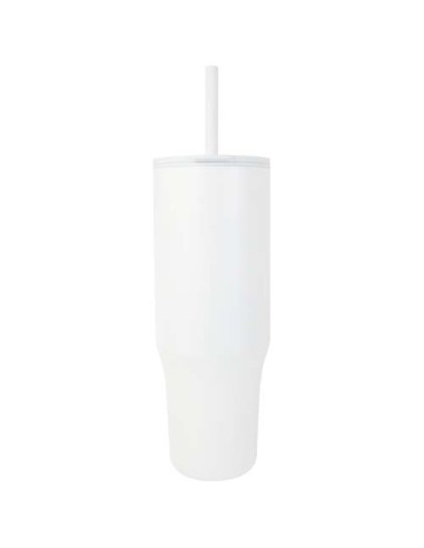 Bicchiere termico da 900 ml certificato RCS con cannuccia in silicone Brady