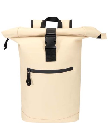 Zaino roll-top per portatile da 15" in materiale riciclato certificato GRS da 18 litri Resi Plus