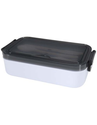 Portavivande con set di posate Snappy da 1000 ml