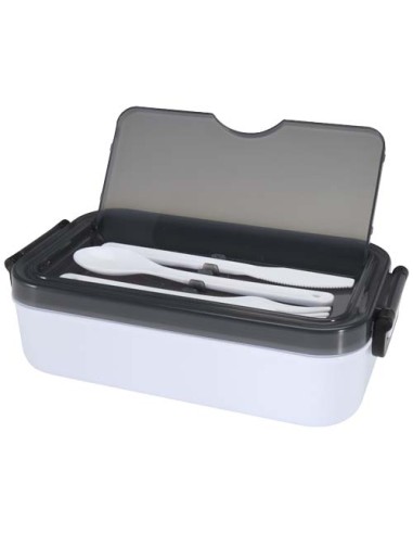 Portavivande con set di posate Snappy da 1000 ml