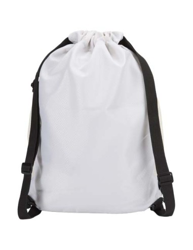 Borsa sportiva con cordoncino in materiale riciclato certificato GRS e scomparto inferiore da 18 litri Nomad