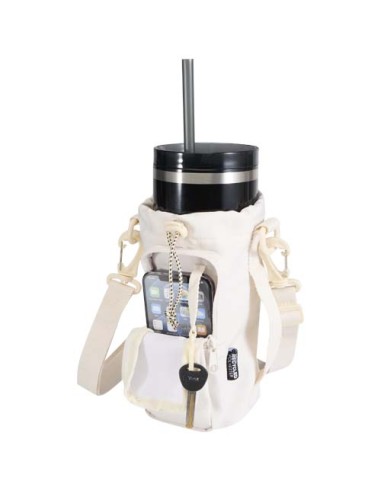 Borsa da viaggio per bottiglie in materiale riciclato da 2 litri Trip Aware™