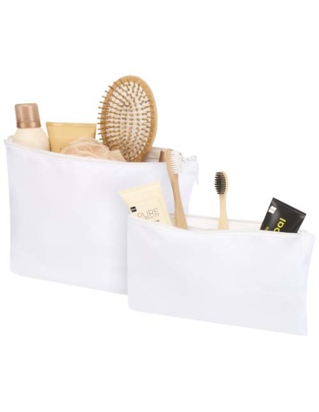 Set di beauty case in materiale riciclato certificato GRS Swift