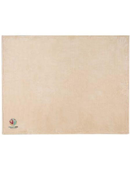 Coperta in sherpa riciclato certificato GRS Ashen 